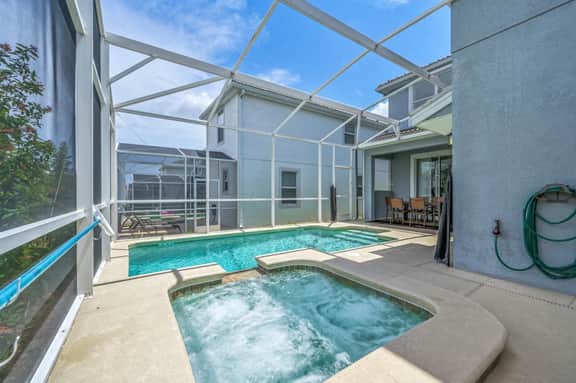 1569 - Champions Gate Resort Villa – Modern 5BR, Private Pool & Clubhouse Access